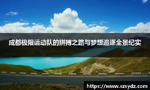 成都极限运动队的拼搏之路与梦想追逐全景纪实