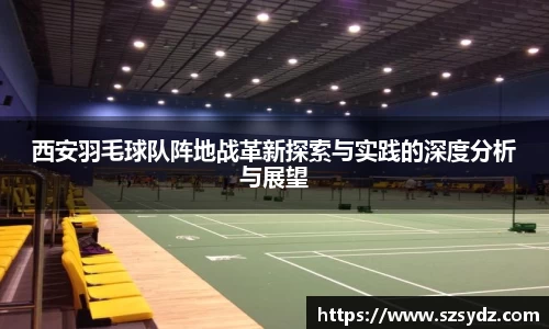 西安羽毛球队阵地战革新探索与实践的深度分析与展望